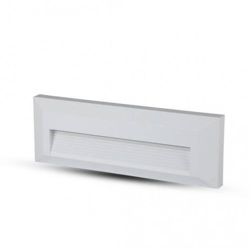 3W LED Step Light White Body Rectangular IP65...