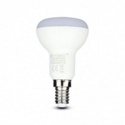 LED Bulb - Samsung Chip 6W E14 R50 Plastic 6400K