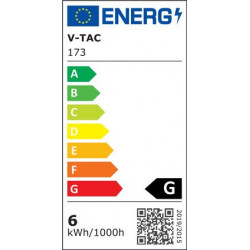 V-TAC VT-226 lampada LED 5,5 W E14 G
