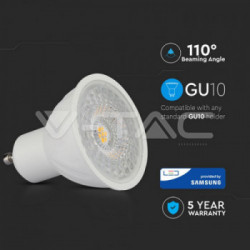 V-TAC VT-247 lampada LED 6,5 W GU10 F