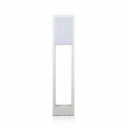 10W LED Bollard Lamp Samsung Chip White Body IP65 6400K