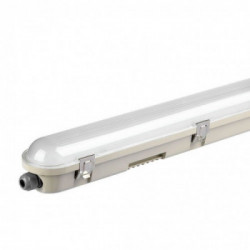 LED Waterproof Samsung Chip Fitting M-SERIES 1500mm 36W 6400K Transparent SS Clip 120LM/W