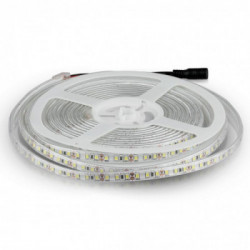 LED Strip SMD3528 - 120 LEDs 3000K IP65 [ packaging di 5 pezzi ]