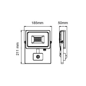 V-TAC VT-20-S 20 W LED Nero 2