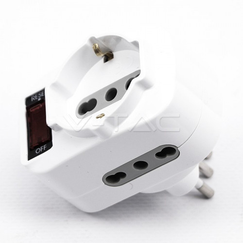 V-TAC 8744 adattatore per presa di corrente...