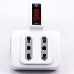 V-TAC 8746 adattatore per presa di corrente Tipo L (IT) Bianco