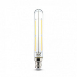 LED Bulb - 4W E14 T20 Filament Clear Glass 2700K
