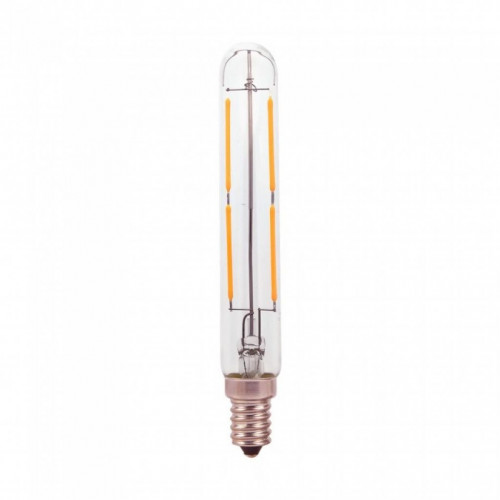 LED Bulb - 4W E14 T20 Filament Clear Glass 6400K