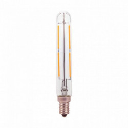 LED Bulb - 4W E14 T20 Filament Clear Glass 6400K