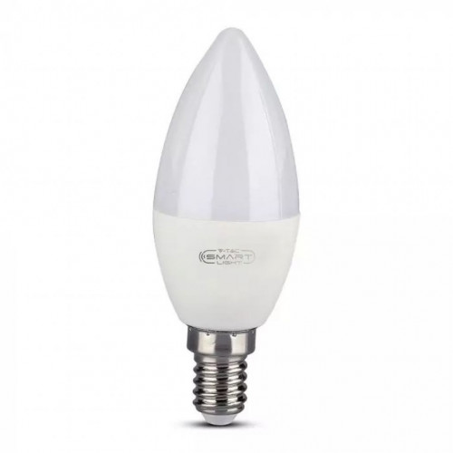 LED Bulb - 4.5W E14 Candle SMART RGB + WW+CW