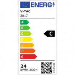 LED Bulb 24W E27 ED120 Clear Cover 6400K 160LM/W EVOLUTION
