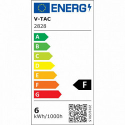 Lampadina LED E14 6W P45 Filamento 2700K (Blister 1 Pezzo)