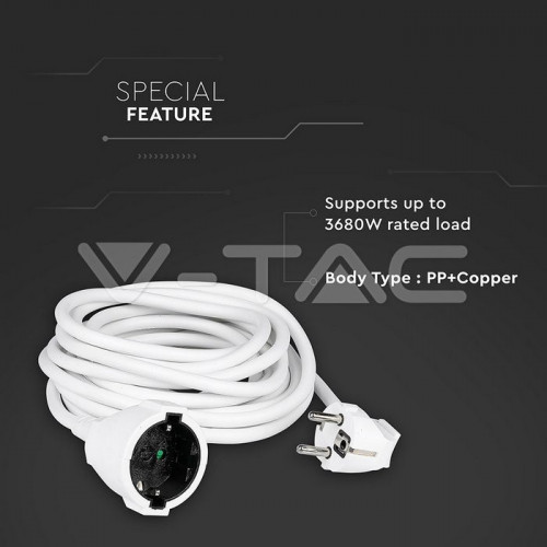V-TAC VT-3001 prolunghe e multiple 5 m 1...
