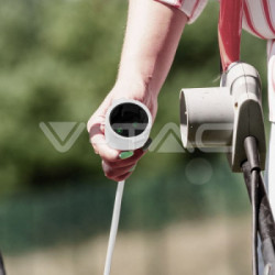 V-TAC VT-3001 prolunghe e multiple 5 m 1 presa(e) AC Interno/esterno Bianco