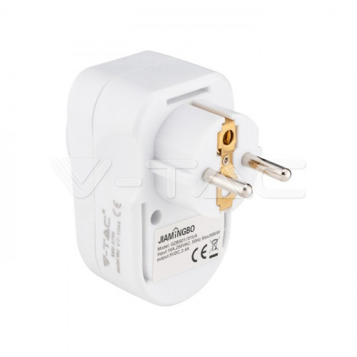 V-TAC VT-1044 adattatore per presa di corrente...