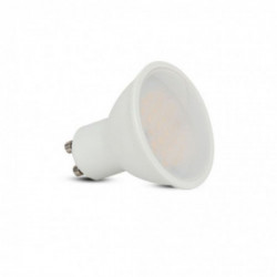 LED Spotlight Samsung Chip - GU10 10W Milky Cover Plastic 6400K