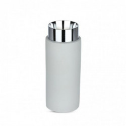 GU10 Fitting Gypsum Metal With Grey Concrete Chrome Bottom