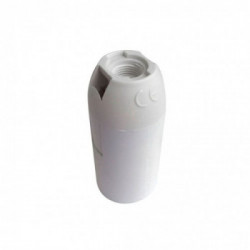 E14 Lamp Holder (Polybag + Card) - White