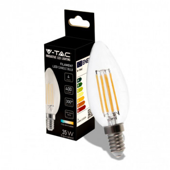 4W Led Candle Filament Bulb...