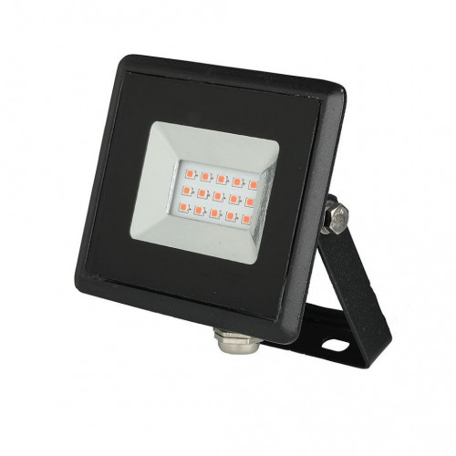 10W LED Floodlight SMD E-Series Black Body Red...