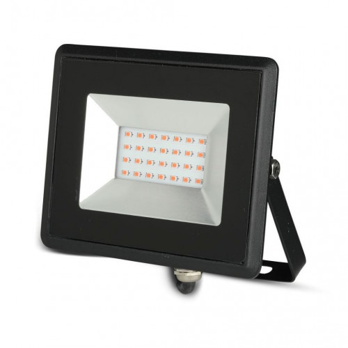 20W LED Floodlight SMD E-Series Black Body Red...