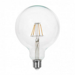 V-TAC Lampadina LED E27 10W G125 Filamento 3000K