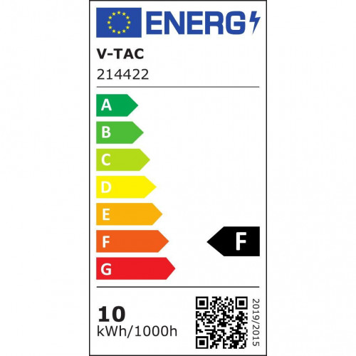 V-TAC Lampadina LED E27 10W G125 Filamento 3000K