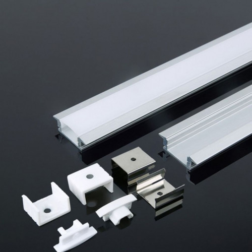Led Strip Mounting Kit With Diffuser Aluminum...