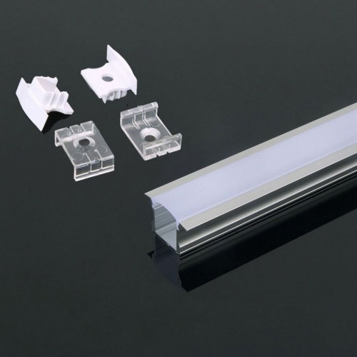 Led Strip Mounting Kit With Diffuser Aluminum...