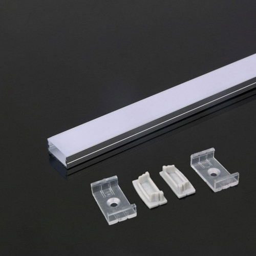 Led Strip Mounting Kit With Diffuser Aluminum...