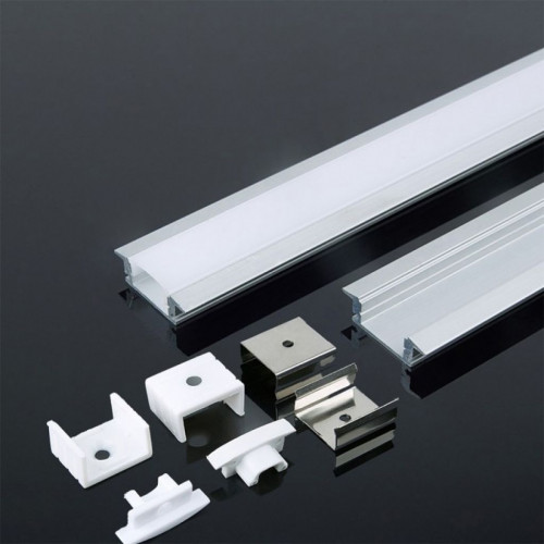 Led Strip Mounting Kit With Diffuser Aluminum...