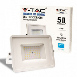 50W Smd Floodlight With Samsung Chip 3000K White Body