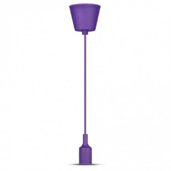 E27 Pendant Holder Purple