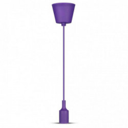 E27 Pendant Holder Purple