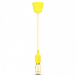 E27 Pendant Holder Yellow