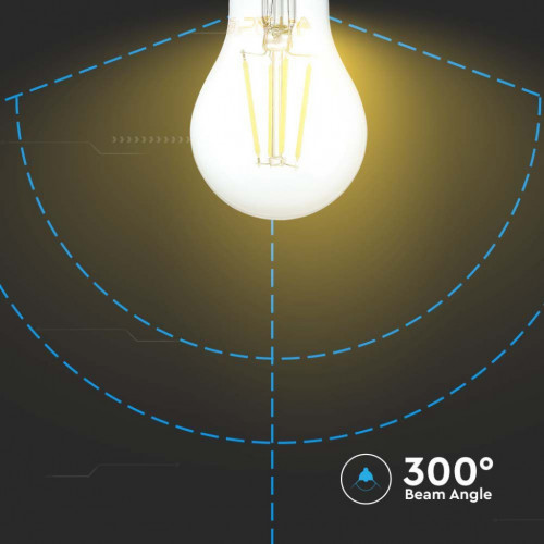 V-TAC Lampadina LED E27 8W A67 a Filamento...