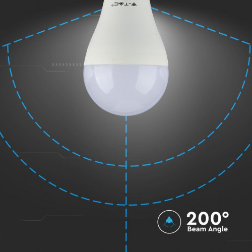 V-TAC Lampadina LED E27 15W A65 3000K (Box 3...
