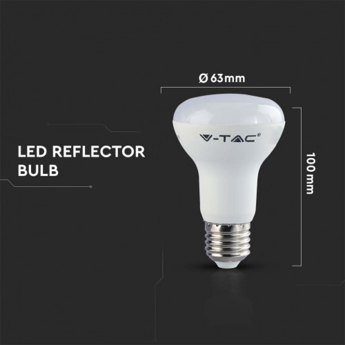 V-TAC PRO Lampadina LED Chip Samsung E27 8W R63...