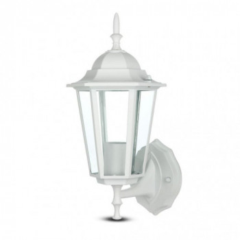 Wall Lamp E27 Matt White Up
