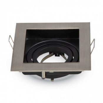 GU10 Fitting Square Satin...