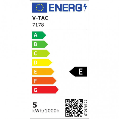 LED Bulb - 5W Filament E27 A60 Frost Cover 2700K