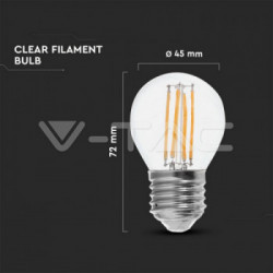 V-TAC 2851 lampada LED 6 W E27 E