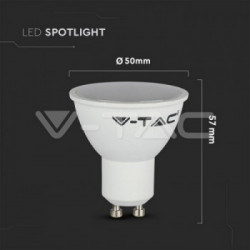 V-TAC VT-2107 lampada LED 6 W GU10 F