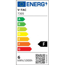 V-TAC VT-2107 lampada LED 6 W GU10 F