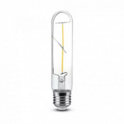 V-TAC Lampadina LED E27 2W 100LM/W T30 Filamento 3000K