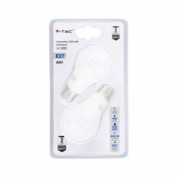 LED Bulb - 9W E27 A60...
