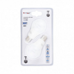 LED Bulb - 9W E27 A60 Changing Color 3000K/4000K/6400K (Blister 2 Pezzi)