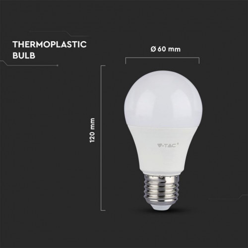 V-TAC Lampadina LED E27 11W 100LM/W A60 2700K...