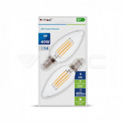 V-TAC VT-2174 lampada LED 4 W E14 F
