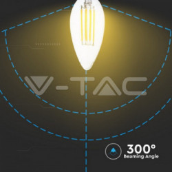 V-TAC VT-2174 lampada LED 4 W E14 F